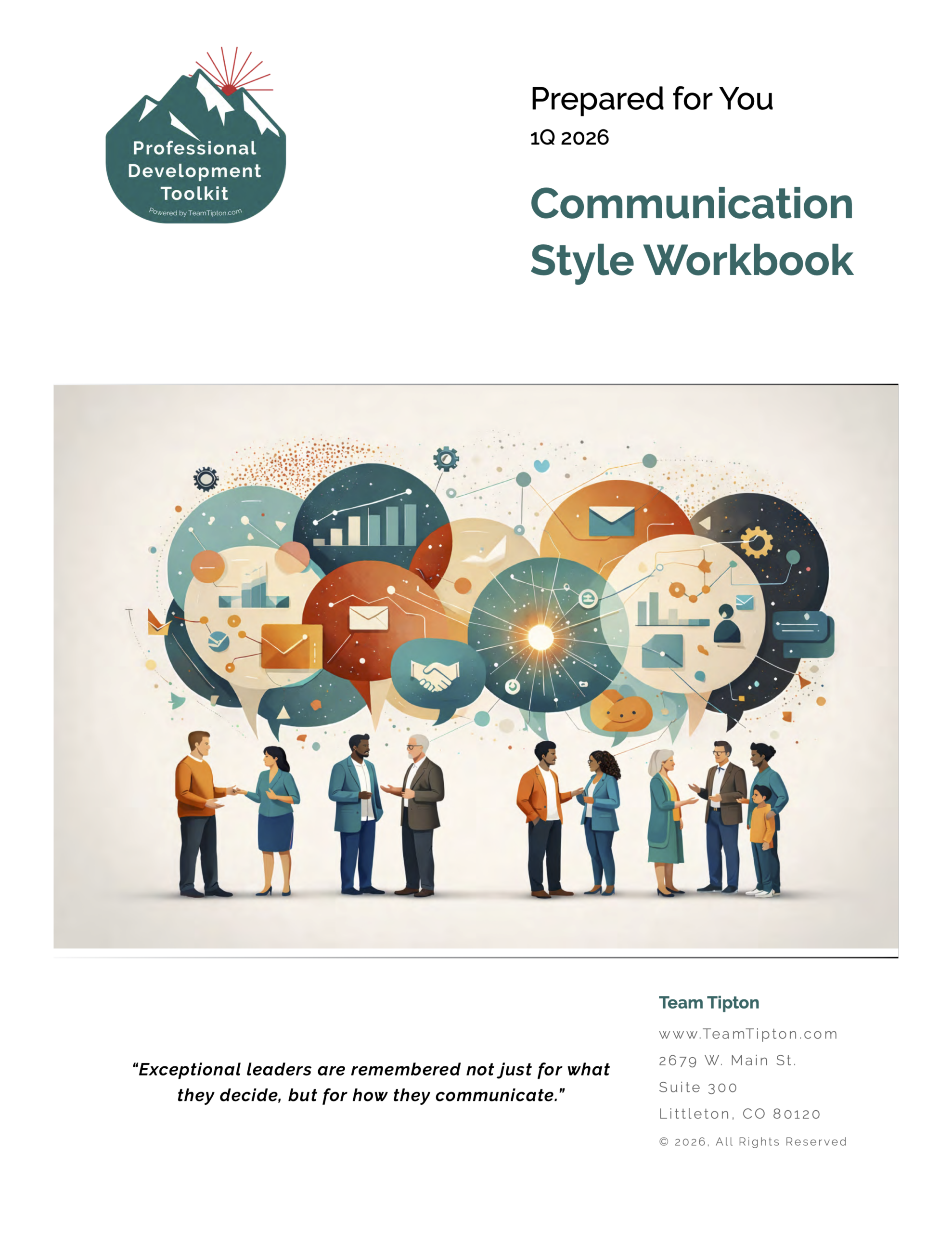 15-Page Personalized Workbook